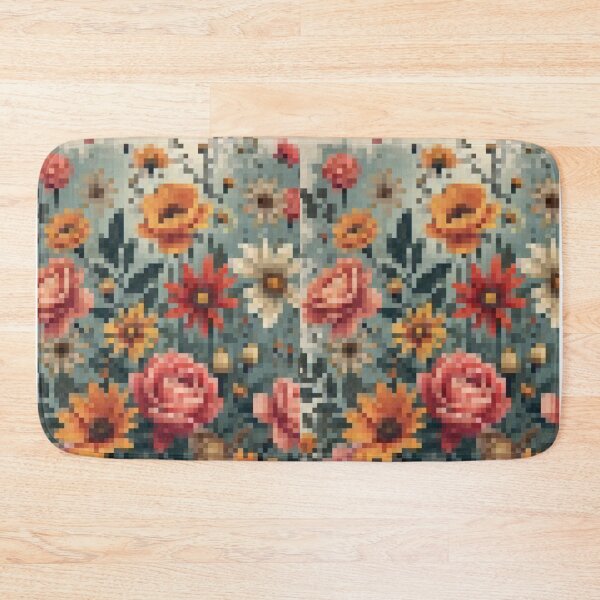 Item preview, Pixelated flower meadow. designed and sold by Knock on my door.