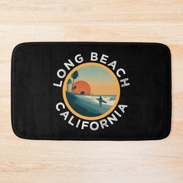 Item preview, Long Beach - California (with White Lettering) designed and sold by VelvetRoom.