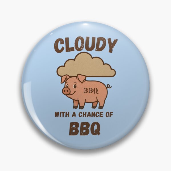 Item preview, Cloudy with a Chance of BBQ T-Shirt designed and sold by Pickleball 623.