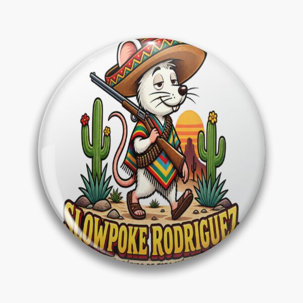 Item preview, Slowpoke Rodriguez – El Más Rápido de Todo México Funny Western Design designed and sold by CatLovers Studio.