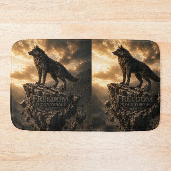 Item preview, Black Wolf T-Shirt designed and sold by IMOBILYARI VibeCore.