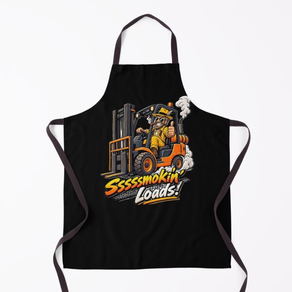 Item preview, Ssssmokin’ Loads Forklift Driver designed and sold by RetroNibylander.