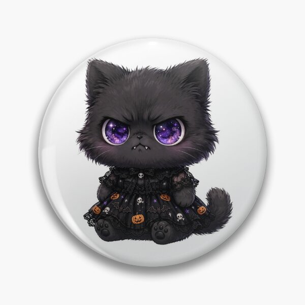 Item preview, Kawaii pastel cat designed and sold by Goth Pets .