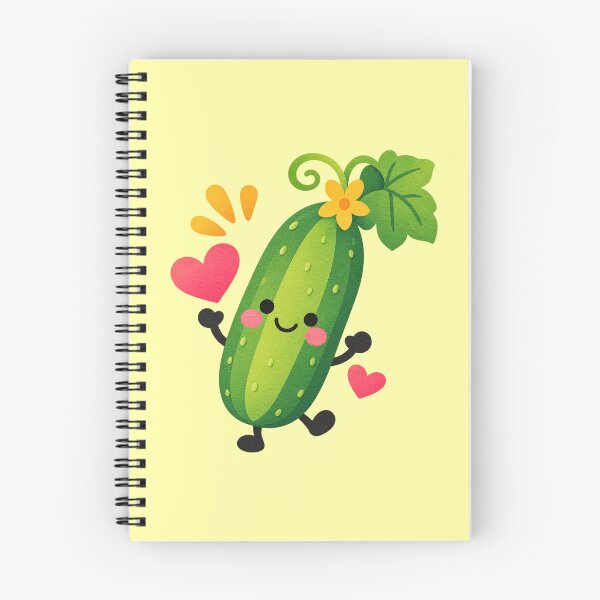 Item preview, Cucumber Vegetable Lover Cute Gardening Gift – Funny Kawaii Cucumber Meme Design designed and sold by StickyDelights.