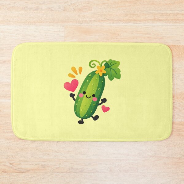 Item preview, Cucumber Vegetable Lover Cute Gardening Gift – Funny Kawaii Cucumber Meme Design designed and sold by StickyDelights.