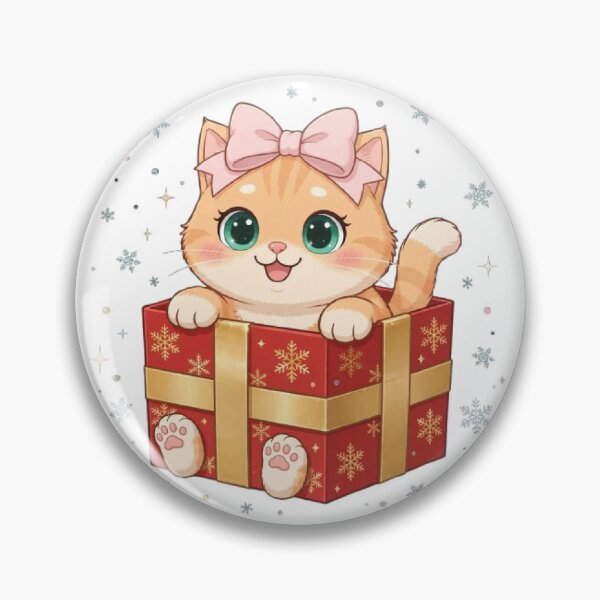 Artikelvorschau, Weihnachtsgeschenkbox Katze Süßes Kätzchen entworfen und verkauft von Luna's World .
