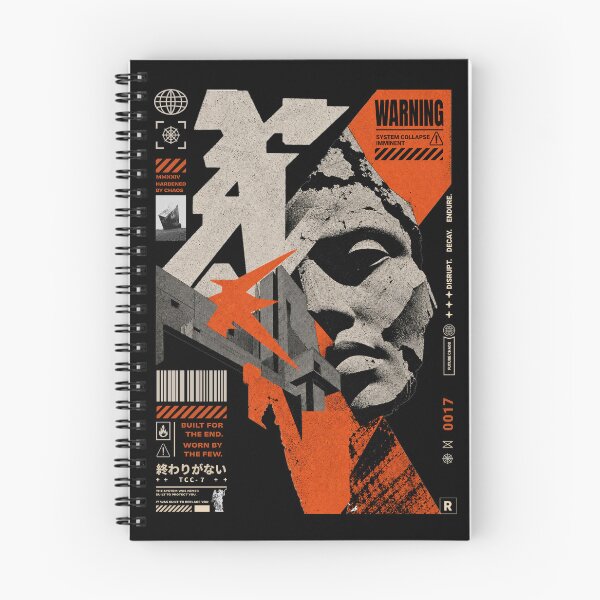Item preview, System Collapse Brutalist Statue Concrete Architecture Graphic designed and sold by DesignedByMarty.