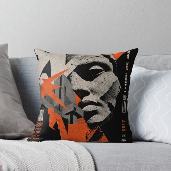 Item preview, System Collapse Brutalist Statue Concrete Architecture Graphic designed and sold by DesignedByMarty.