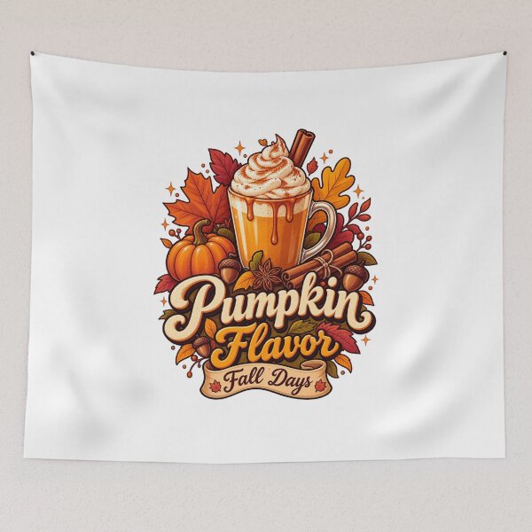 Item preview, Pumpkin Coffee Flavor designed and sold by LuveraxArt.