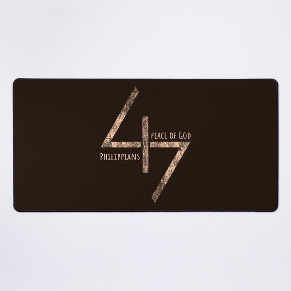Item preview,  Minimal Christian Typography - Philippians 4:7 Peace of God | Peach designed and sold by ZechJohnRB.