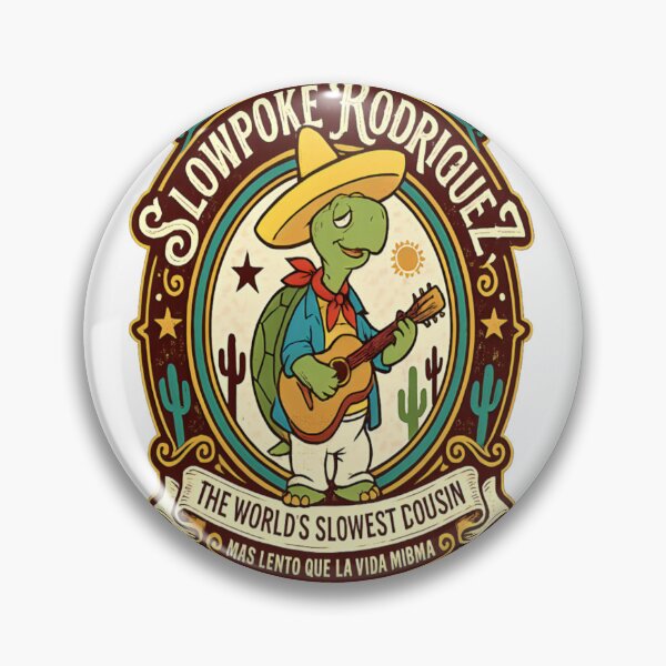 Item preview, Slowpoke Rodriguez Mexican Fiesta Vintage Retro Cartoon Design designed and sold by CatLovers Studio.