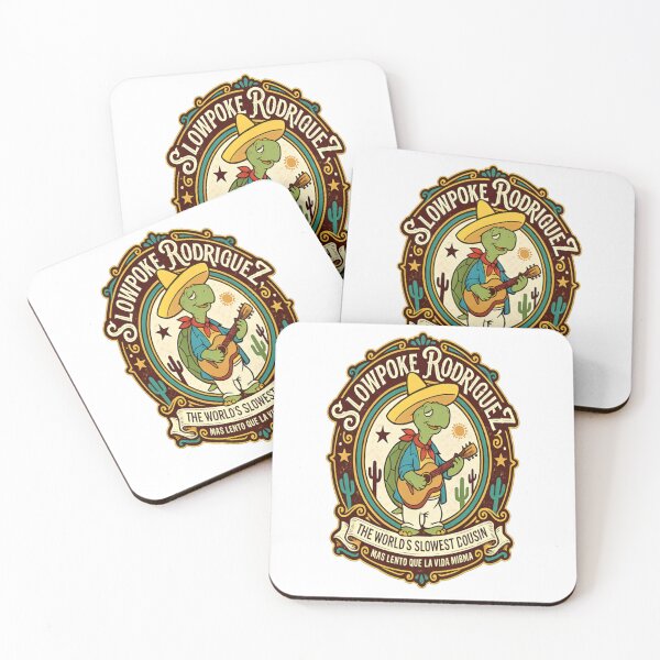 Item preview, Slowpoke Rodriguez Mexican Fiesta Vintage Retro Cartoon Design designed and sold by CatLovers Studio.
