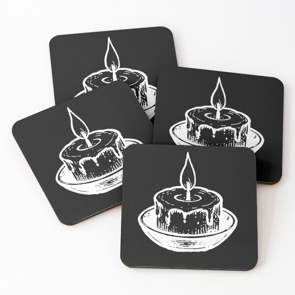 Item preview, Gothic Candle | Dark Witchy Aesthetic designed and sold by Marianarcezar.