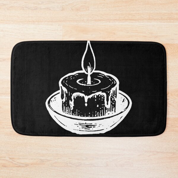 Item preview, Gothic Candle | Dark Witchy Aesthetic designed and sold by Marianarcezar.