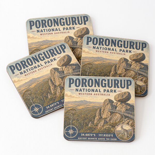 Item preview, Porongurup National Park Vintage Adventure designed and sold by naturalsurvival.