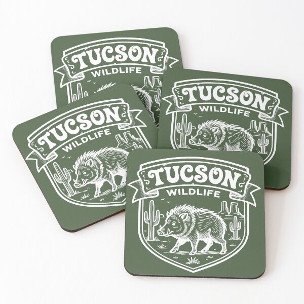Item preview, Tucson Arizona Javelina Wildlife – Desert Peccary designed and sold by Art-Arcade6.