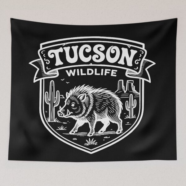 Item preview, Tucson Arizona Javelina Wildlife – Desert Peccary designed and sold by Art-Arcade6.
