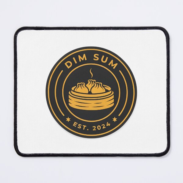 Item preview, Dim Sum Crest — Dumpling Circular Badge Logo designed and sold by Shutter-Dragon.