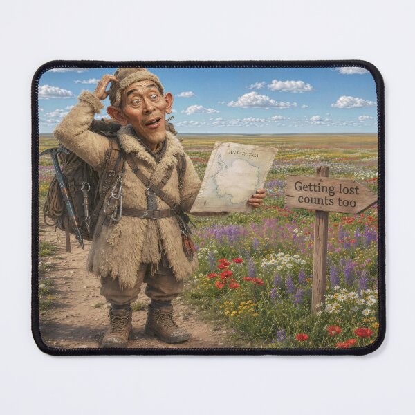Item preview, Fine Art Illustration Getting Lost Counts Too designed and sold by The Brother Wu Collection.