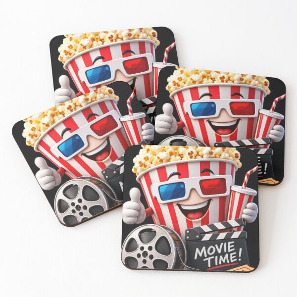 Item preview, Movie Night Popcorn – Funny Cinema Lover Design designed and sold by ser-Ile.