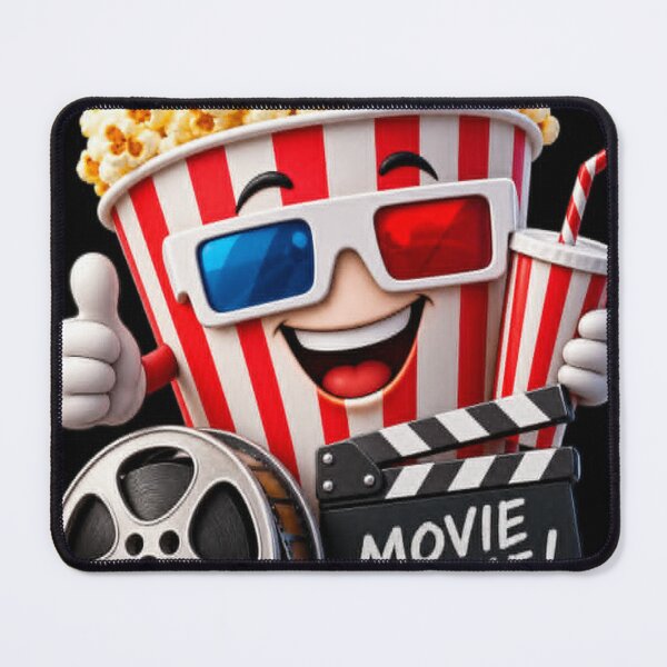 Item preview, Movie Night Popcorn – Funny Cinema Lover Design designed and sold by ser-Ile.