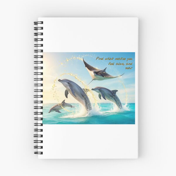 Item preview, Golden Flight — Dolphins & Manta Ray designed and sold by Hawaii26.