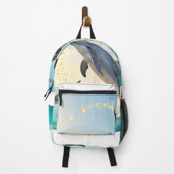 Item preview, Golden Flight — Dolphins & Manta Ray designed and sold by Hawaii26.
