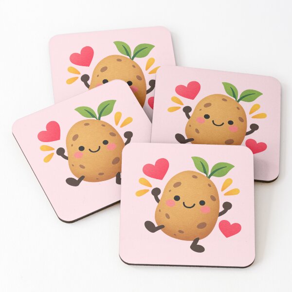 Item preview, Funny Potato Vegetable Garden Character Design – Cute Kawaii Potato Meme designed and sold by StickyDelights.