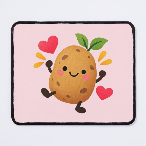 Item preview, Funny Potato Vegetable Garden Character Design – Cute Kawaii Potato Meme designed and sold by StickyDelights.