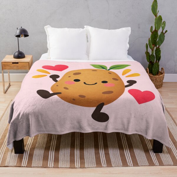 Item preview, Funny Potato Vegetable Garden Character Design – Cute Kawaii Potato Meme designed and sold by StickyDelights.