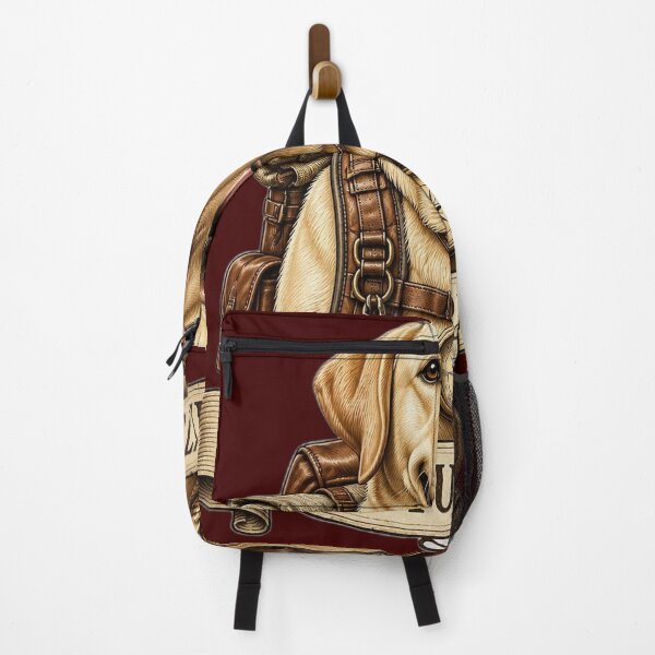 Item preview, Adventure Awaits – Hiking Labrador Retriever Dog Art designed and sold by RobertArt08.