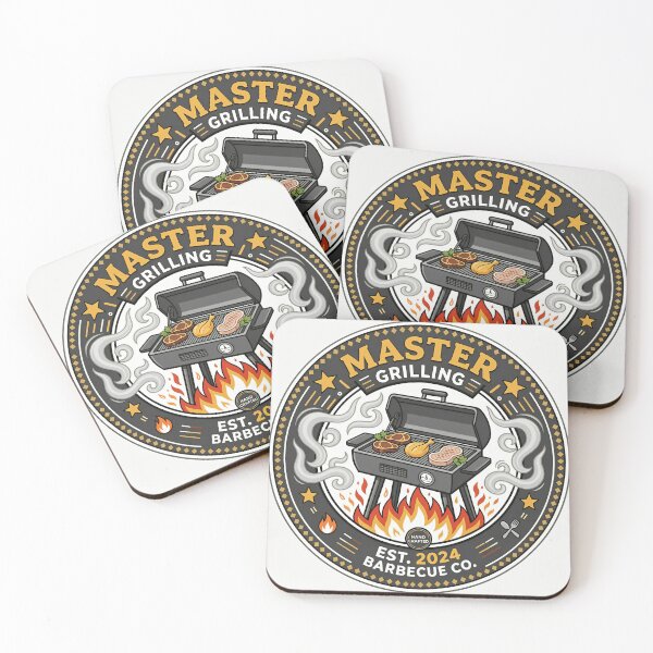 Item preview, Barbecue Grill Master Emblem designed and sold by DIUMERI.