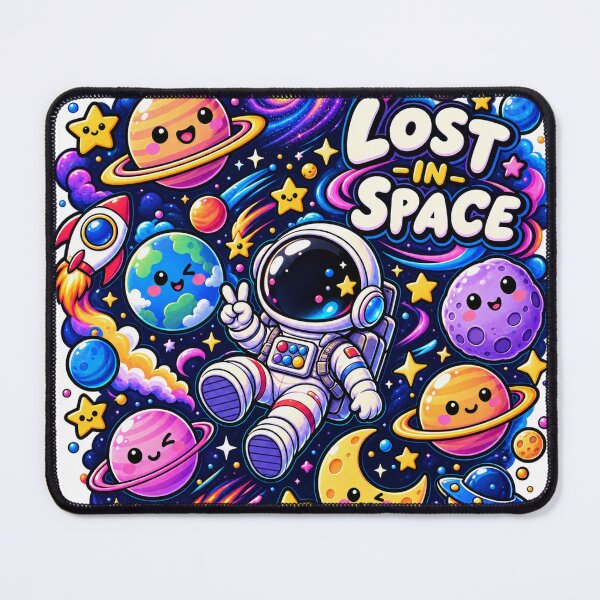 Item preview, Lost In Space – Cute Retro Space Adventure designed and sold by ZKYss-Design.