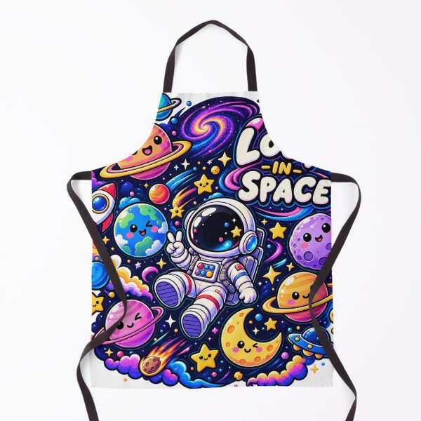 Item preview, Lost In Space – Cute Retro Space Adventure designed and sold by ZKYss-Design.