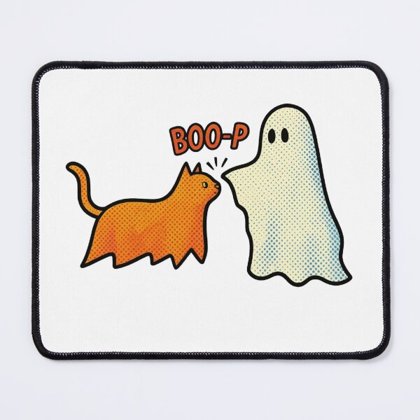 Item preview, Boo Boo-p Cat Ghost Funny Halloween Cat Lovers Cat Mom designed and sold by world+167.