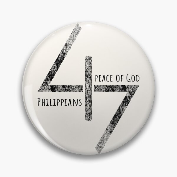 Item preview, Minimal Christian Typography - Philippians 4:7 Peace of God | black designed and sold by ZechJohnRB.