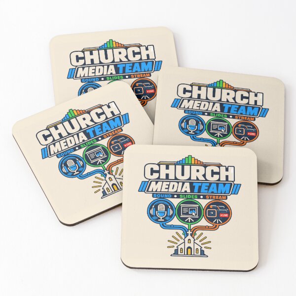 Item preview, Church Media Team Shirt – Sound Slides Stream AV Ministry Design designed and sold by astersgraphics.