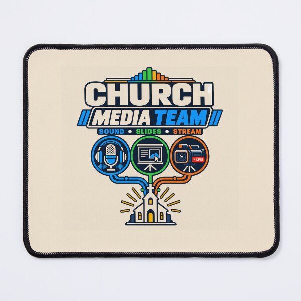 Item preview, Church Media Team Shirt – Sound Slides Stream AV Ministry Design designed and sold by astersgraphics.