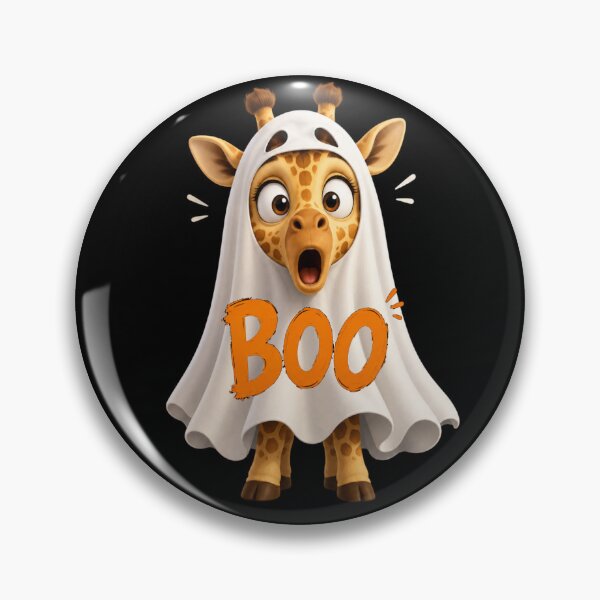 Item preview, Giraffe Boo Halloween designed and sold by TheEndDesign.