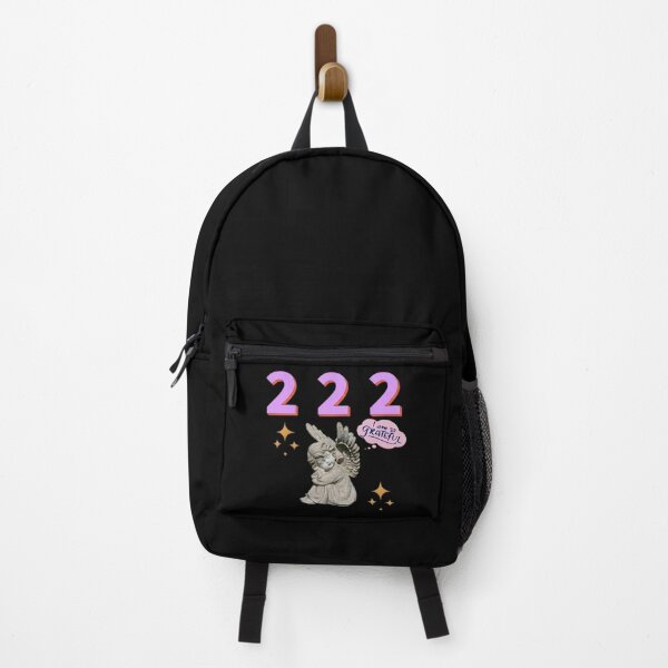 Item preview, 222 Angel Number Design | Aesthetic | Manifest | Manifestation | Grateful | Angels | Spiritual | Gratitude Journals | Pink |  tshirts, mugs, stickers, posters designed and sold by TeenLake.