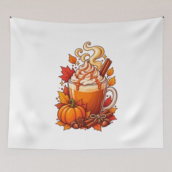 Item preview, Pumpkin Coffee Spice designed and sold by LuveraxArt.