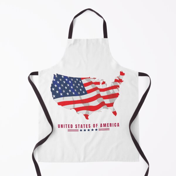Item preview, United States of America Map Flag designed and sold by Typography Mall.