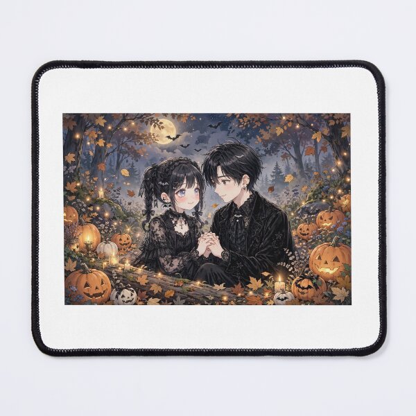Item preview, Dreamy Goth Halloween Lovers designed and sold by Goth Pets .