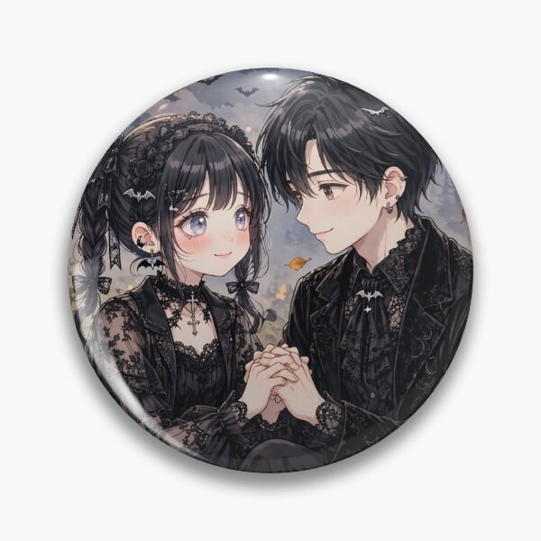 Item preview, Dreamy Goth Halloween Lovers  designed and sold by Goth Pets .