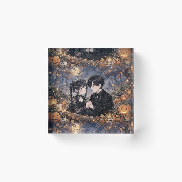 Item preview, Dreamy Goth Halloween Lovers  designed and sold by Goth Pets .