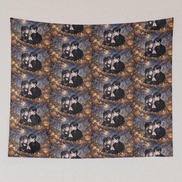 Item preview, Dreamy Goth Halloween Lovers  designed and sold by Goth Pets .