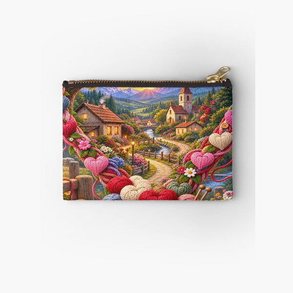 Item preview, Colorful heart garden at sunset  designed and sold by urbanshop7.