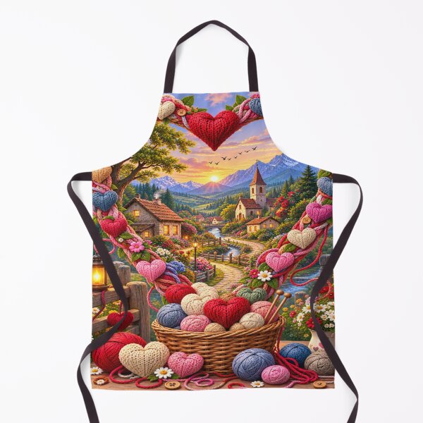 Item preview, Colorful heart garden at sunset  designed and sold by urbanshop7.