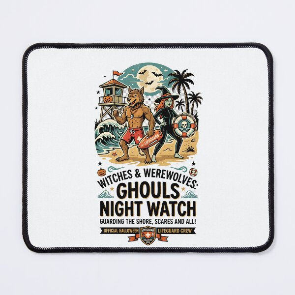 Item preview, Ghouls night watch - Halloween for lifeguard crew designed and sold by ParadoxParadox.