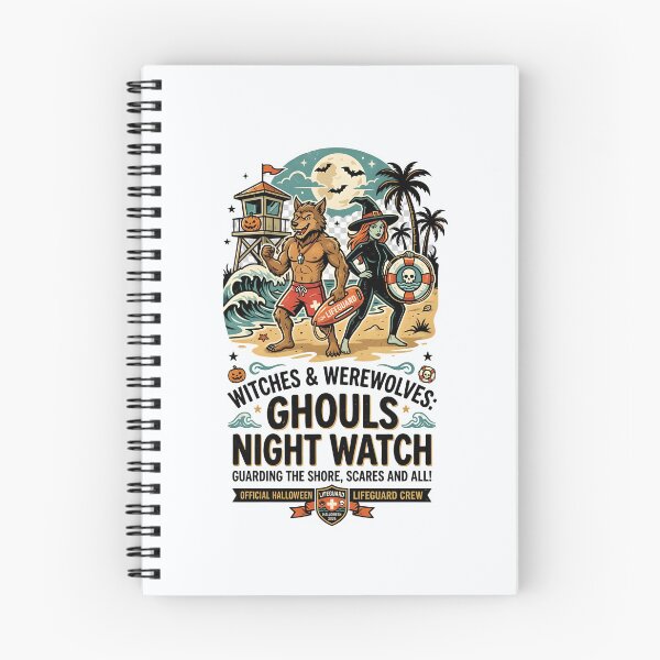 Item preview, Ghouls night watch - Halloween for lifeguard crew designed and sold by ParadoxParadox.
